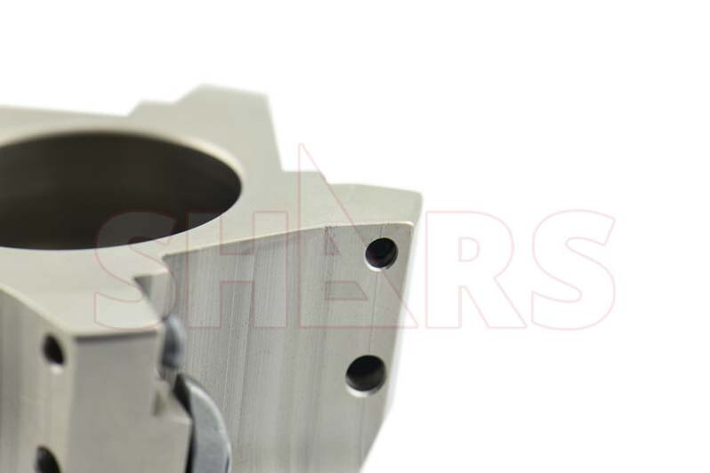 Shars 3″ High Feed Indexable Face Mill 5FL 4 Cutting Edge SDMT 120412 Insert S[