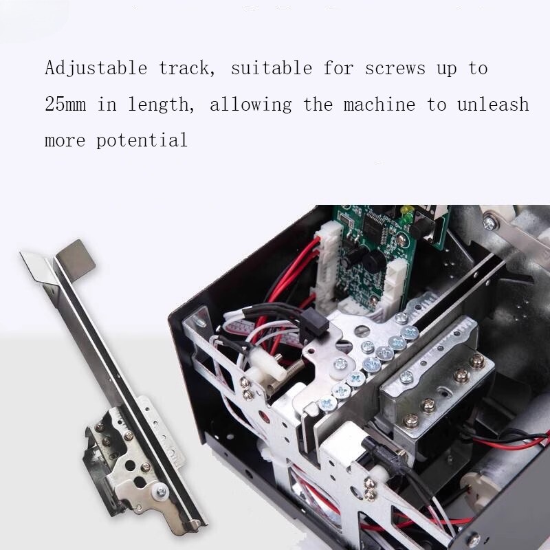Automatic Screw Machine Adjustable Track Screw Arrangement Machine Screw Feeder