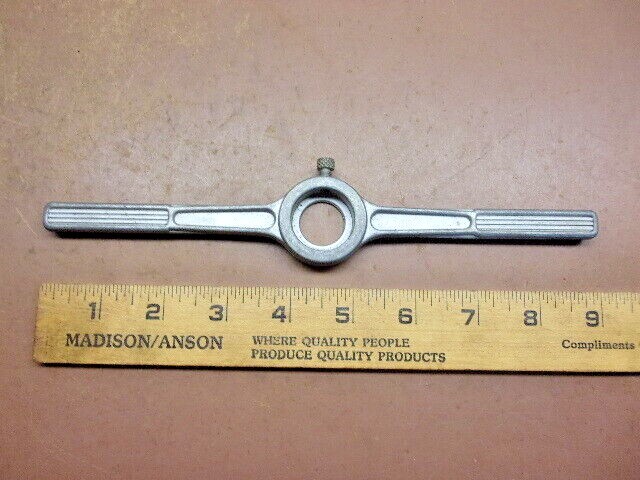 Vintage Unbranded Machinist 1″ Die Handle 9″ Long 4.2 Oz. Clean Old User LQQK!