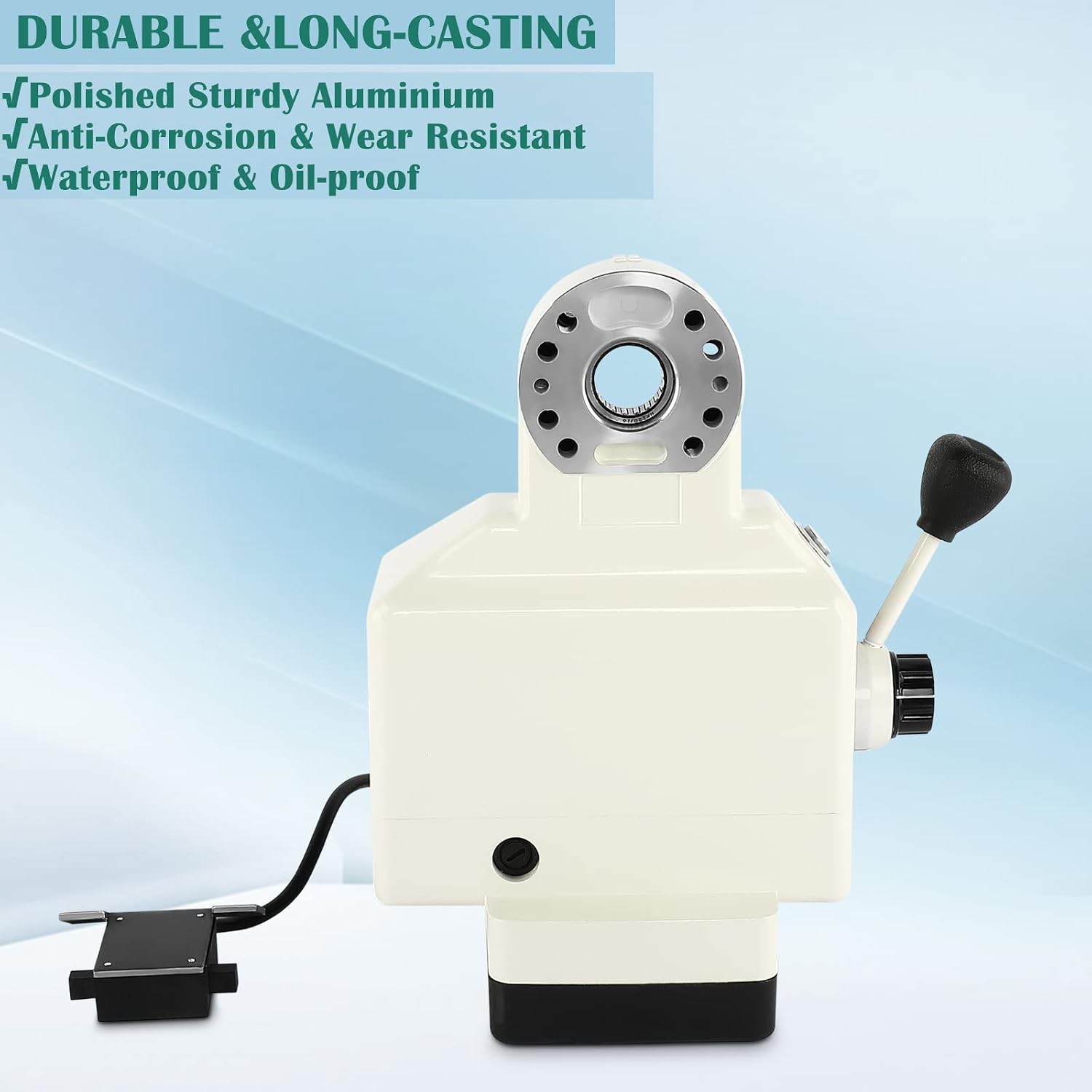 AL-460 Power Feed Z-Axis Milling Machine 460in-lb 0-200RPM
