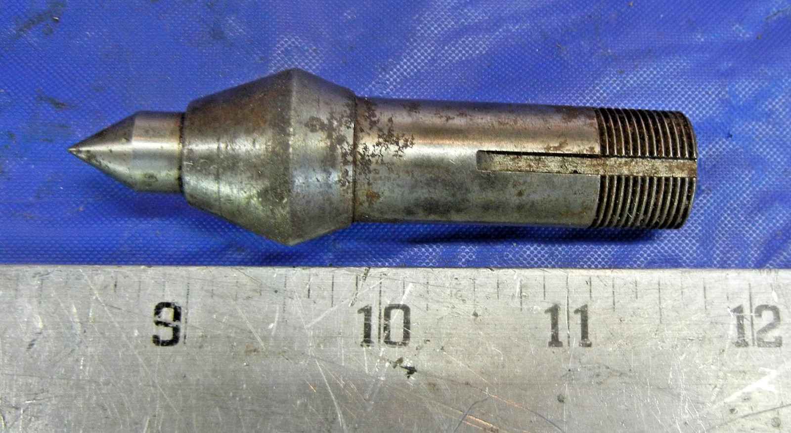 3AT collet dead center for Logan or Atlas lathe etc