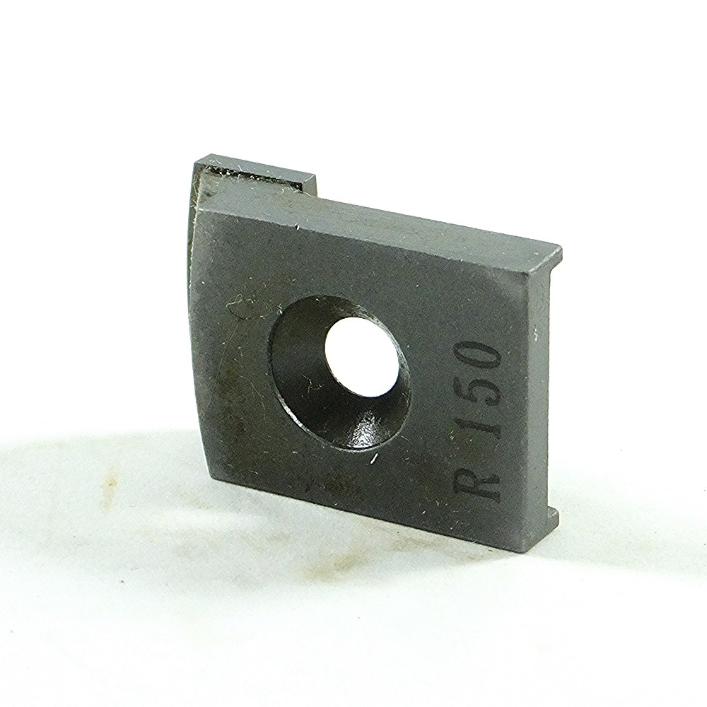 Biax R150 Half-Moon Flaker Blade for Dapra Biax HM10 Scraper with Clamp Holder