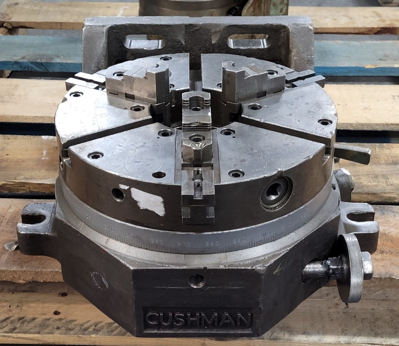 Cushman Super Spacer w/ 12in Cushman – 3 Jaw Chuck