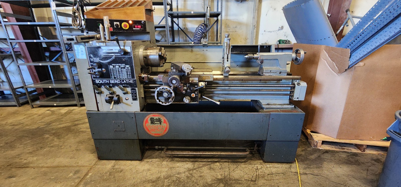 South Bend Lathe 190CG, Excellent Working Condition, Extras Included W Acu-Rite