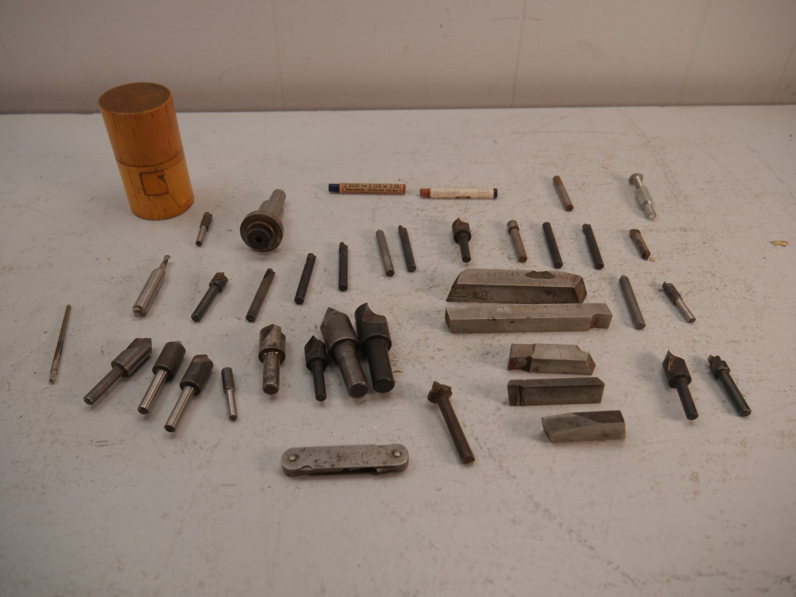 Machinist Tool Lathe Mill Lot Ford Severence HS Carbide Cutting Bits