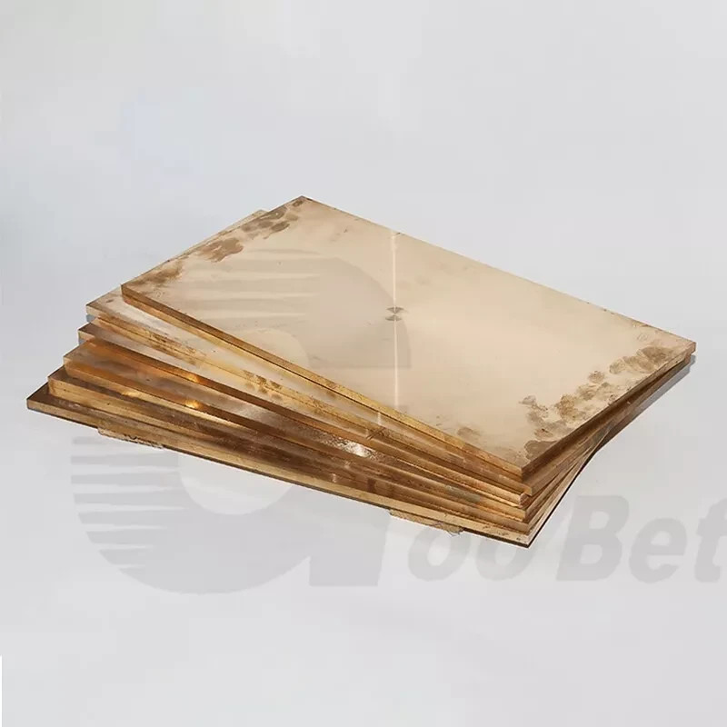 Flat BeCu C17200 Beryllium Bronze Sheet Plate Panel 0.5 0.8 1 1.5 2 3 5mm Thick