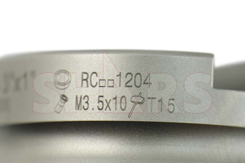 SHARS 3″ 6 Flutes Round Indexable Face Mill RCKT 1204 Insert NEW P[