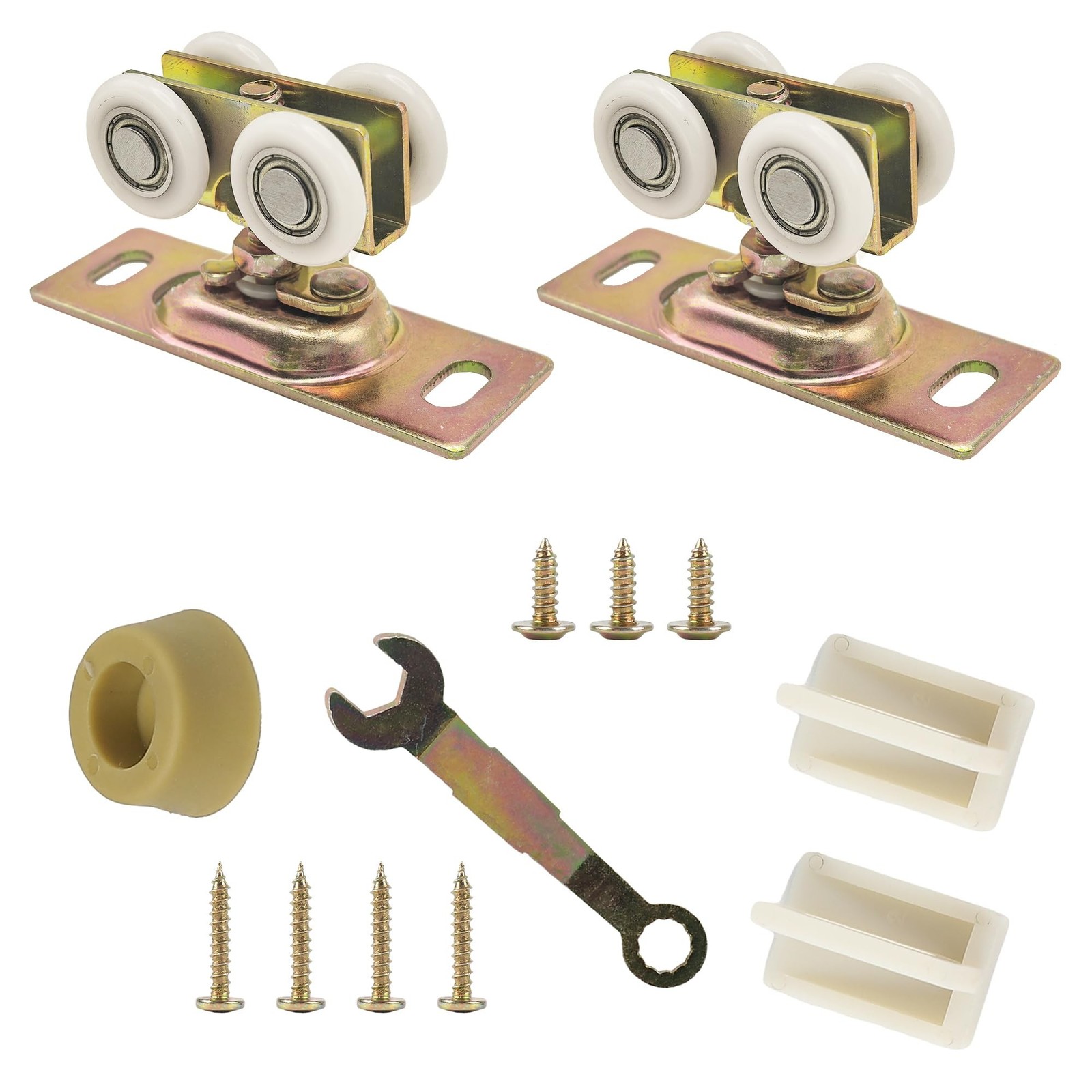 13/16″ Pocket Door Ball Bearing Hangers Fit Kenna-Frame, Crawford & Press-Rit…