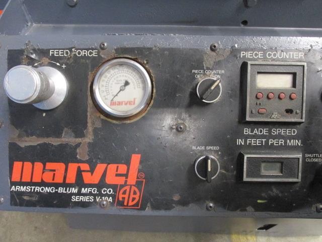 Marvel Model V10A2 Automatic Vertical Bandsaw Tilting Power Auto Feed Head Vise