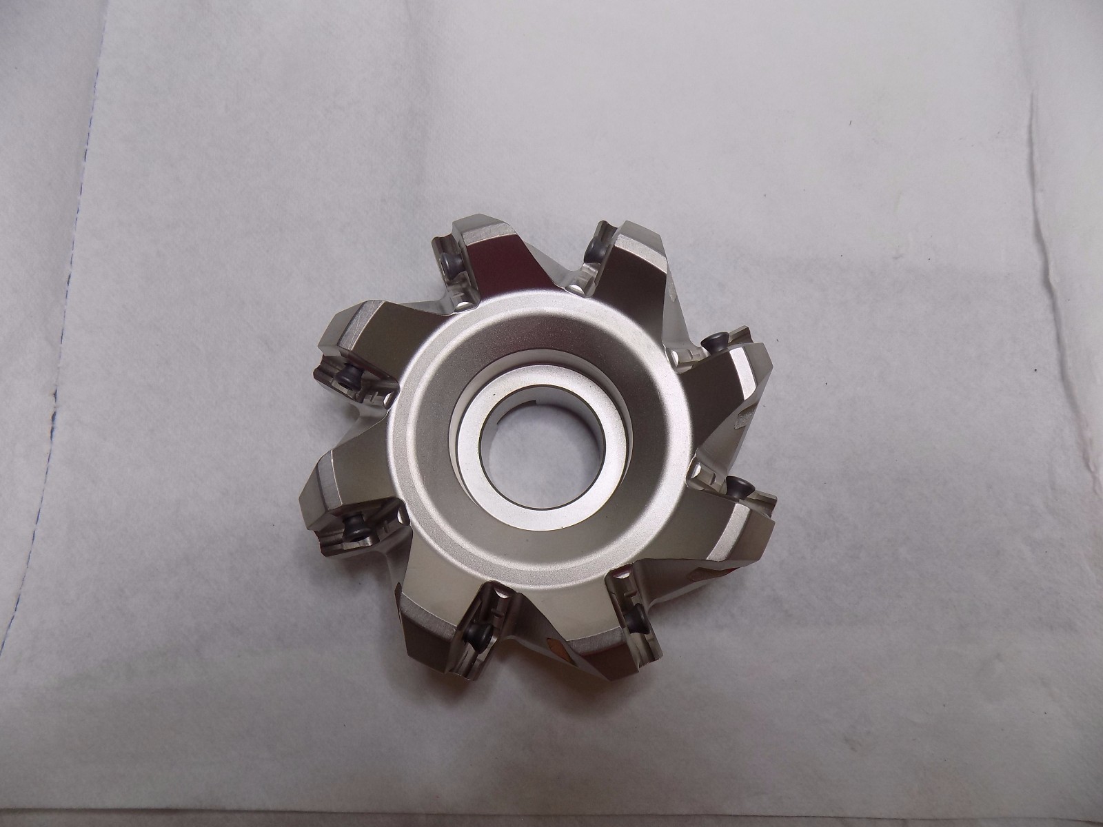 Hertel Angle Face Mill 4" Dia x 1.25" Arbor x 2" OAH 8TH #4571744