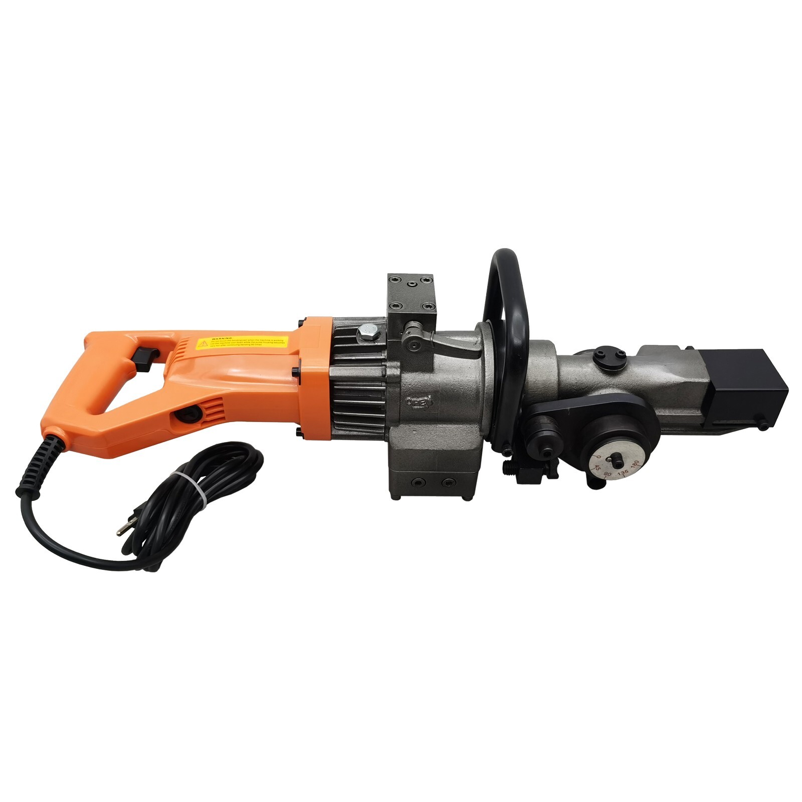 110V Portable Electric Hydraulic Rebar Bender Cutter Steel Pipe Solid Bar Bender
