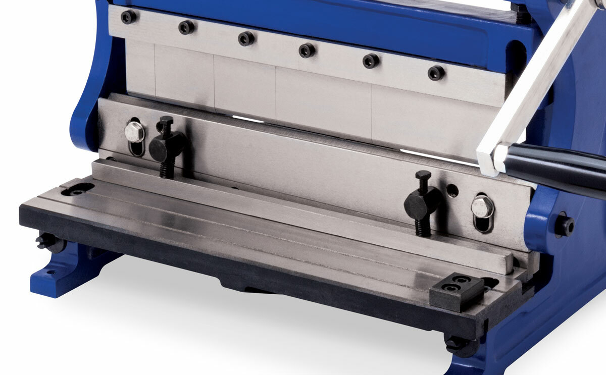 Eastwood 12 inch 3 In 1 Brake Shear And Slip Roll Adjustable stops Cast Iron