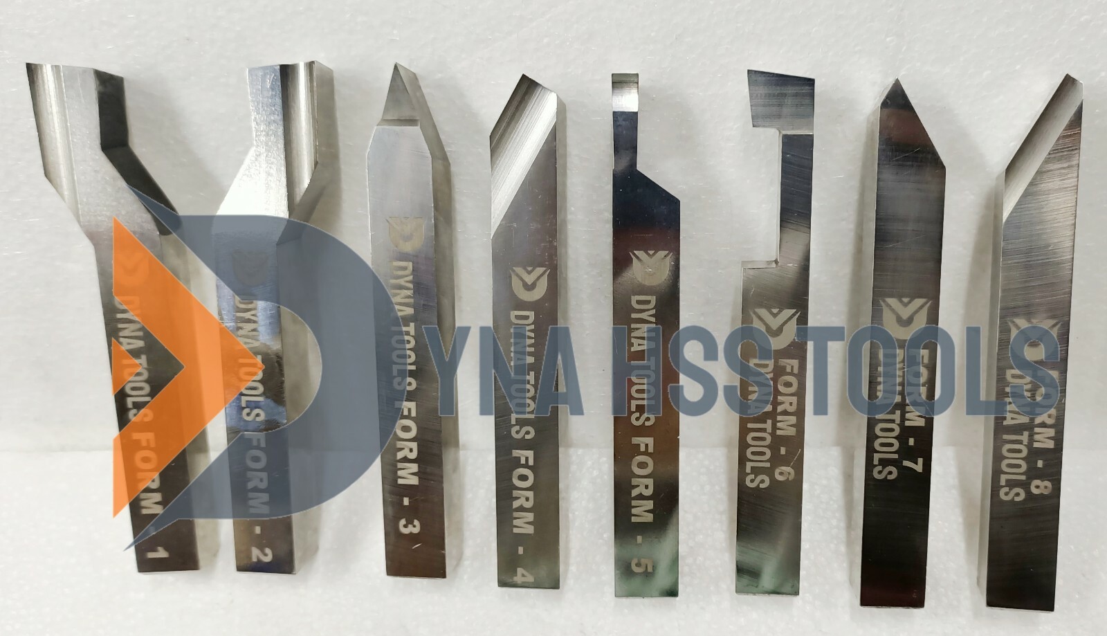10mm x 100mm HSS Ground Lathe Pre Form Tools Set Of 8 Pieces Myford Boxford NEW