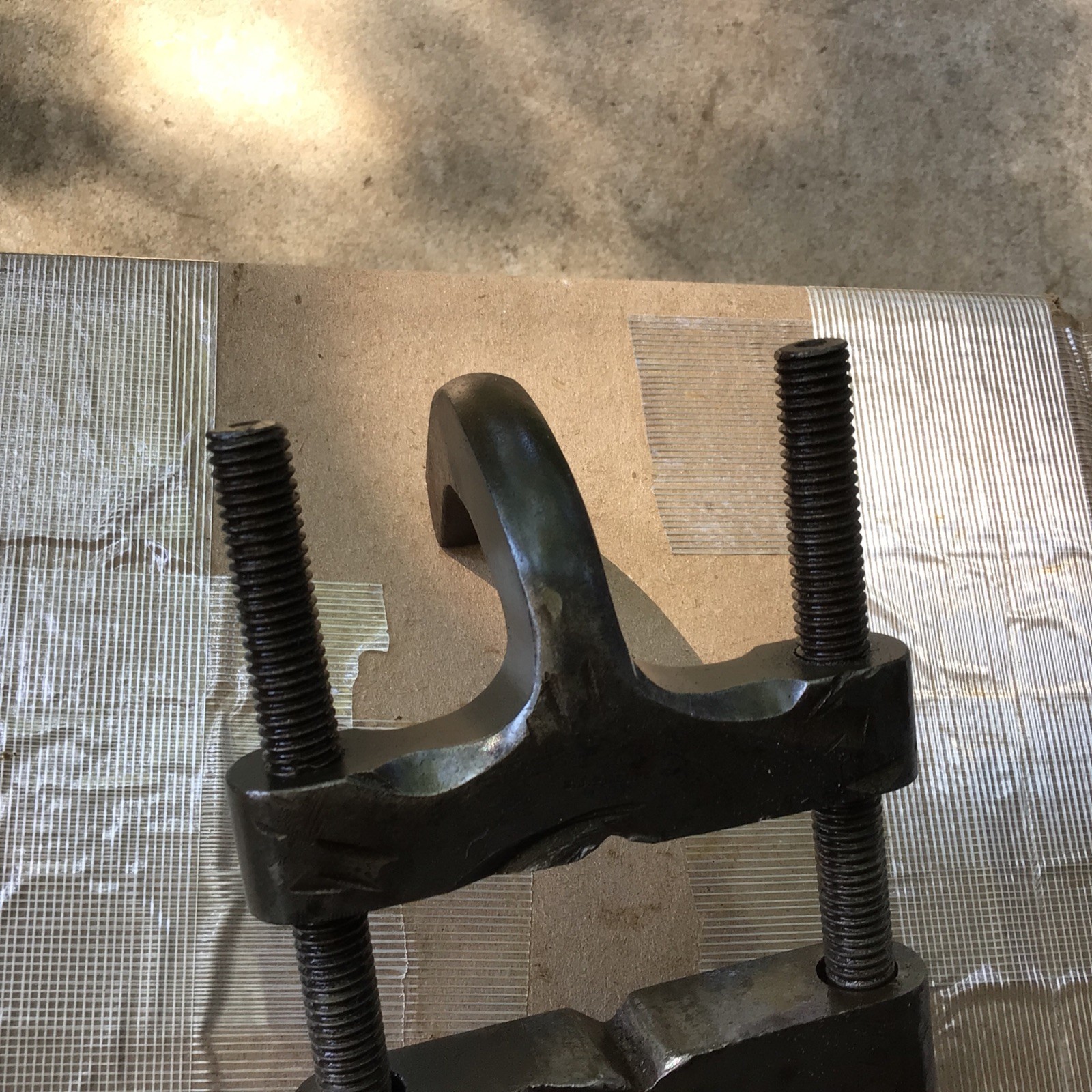 Clamp Gear Cutting, Lathe Dog, 2.75” Center To Center On Screws,
