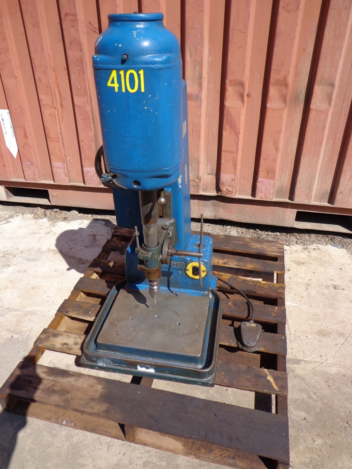 Leland Gifford 15″ Drill Press GE General Electric motor 5K3440A17 220/3/60