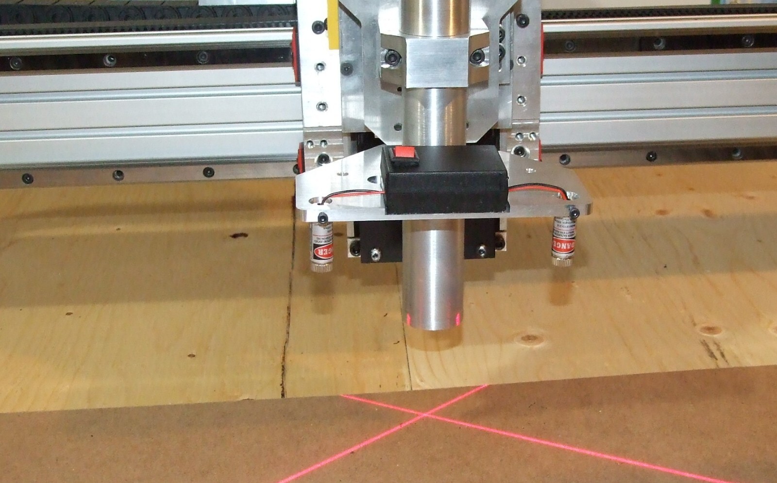CNC Crosshair,Laser Alignment By Karvecut CNC