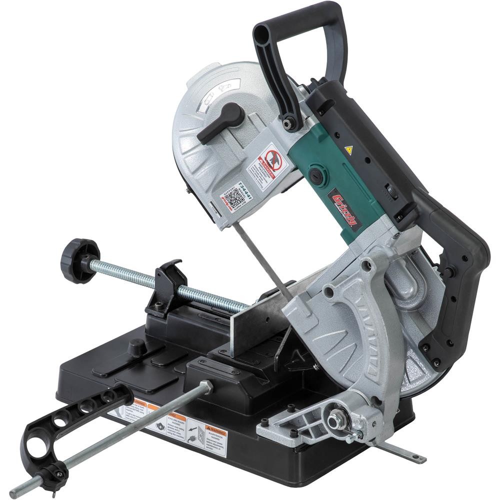 T34441 4-1/2″ Portable Metal-Cutting Bandsaw with Stand