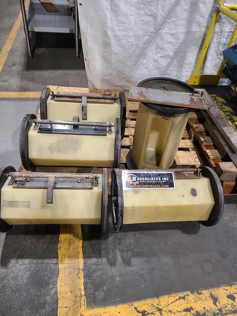 Tumbling Finishing Barrels for Dreher Finish System 5 Barrels = 1 Price