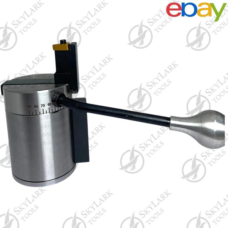 60mm Radius Lathe Ball Turning Attachment with TNMG16 Carbide Insert | Metric