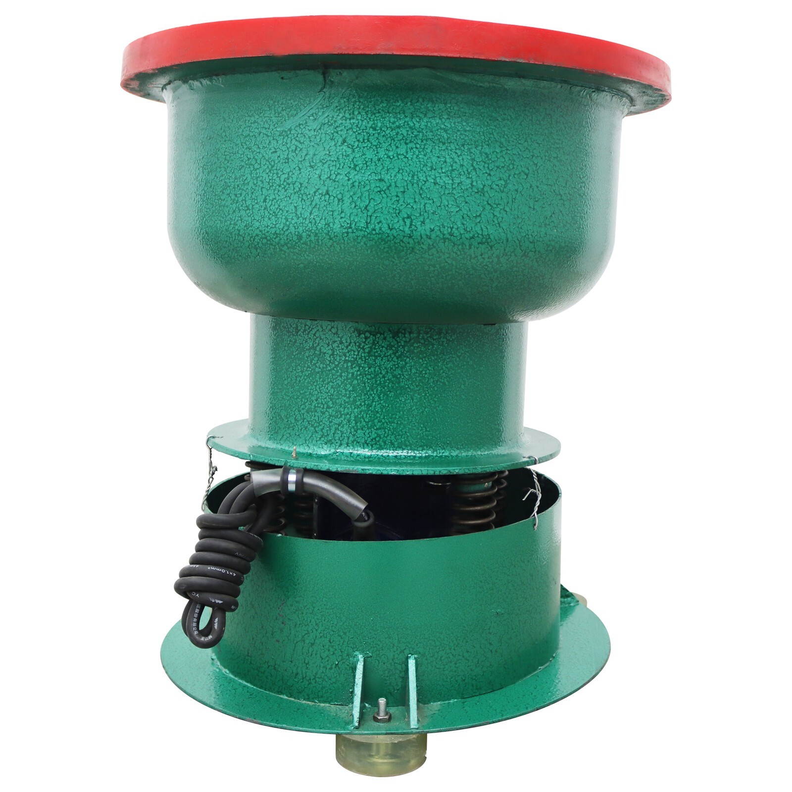 220V Vibration Deburring Polishing Machine Rust Remover Grinder 40L Innerφ15.7”