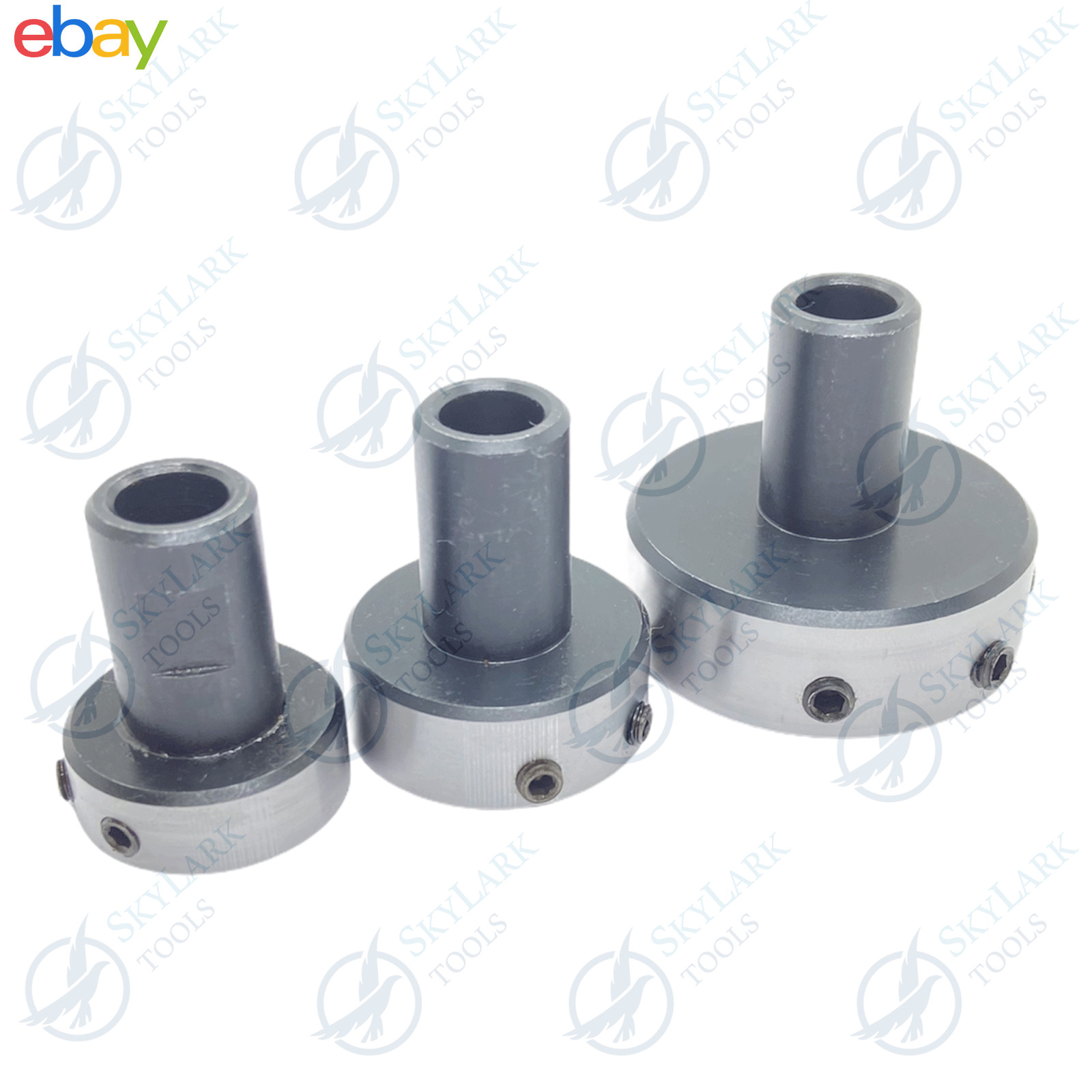 Lathe Tailstock Tap And Die Holder Set MT3 Shank Threading Tapping Kit 8 Pc Set