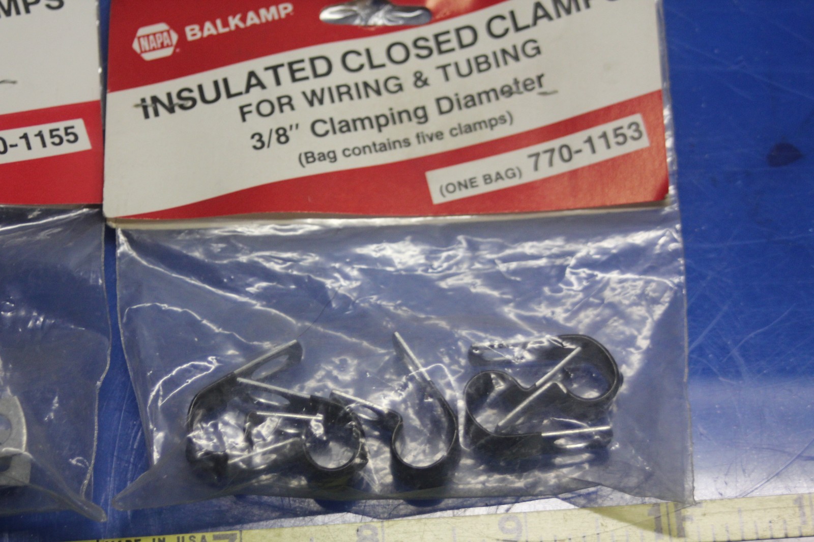 Napa Insulated Closed Clamps 3/8″ 770-1153 & 1/2″ 770-1155