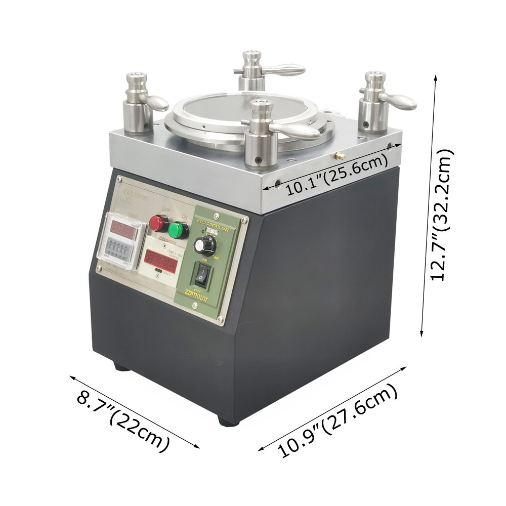 110V Optical Fiber Grinding Milling Machine Fiber Polisher Grinder 0-120rpm