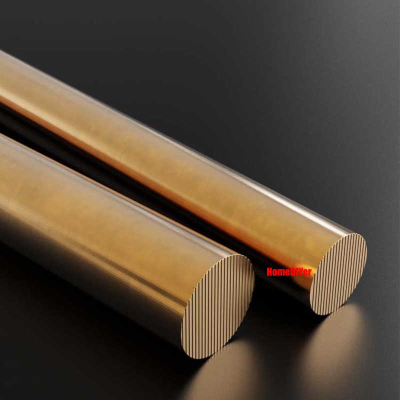 H59 Brass Round Bars Solid Rod Diameter 3mm-120mm Length 100mm 150mm 200mm-300mm