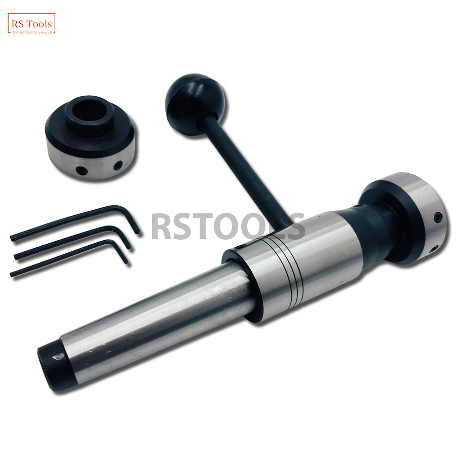New Lathe Tailstock Floating Type Die Holder Set 2MT Shank Size MT2 RSTOOLS