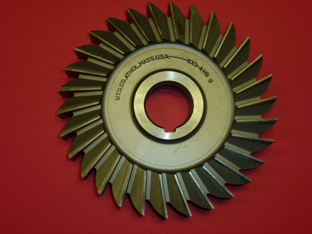 NOS! BUTTERFIELD HS-G SIDE TOOTH MILLING CUTTER, 6″ x 3/4″ x 1-1/4″, B370