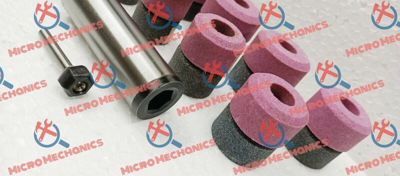 20x Valve Seat Grinding Stones 2x Stone Holders 2x Hex Drive – B&D Thread 9/16″