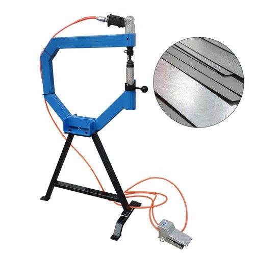 Industrial Pneumatic Planishing Hammer with Stand, Pedal & 1-3″ Anvils