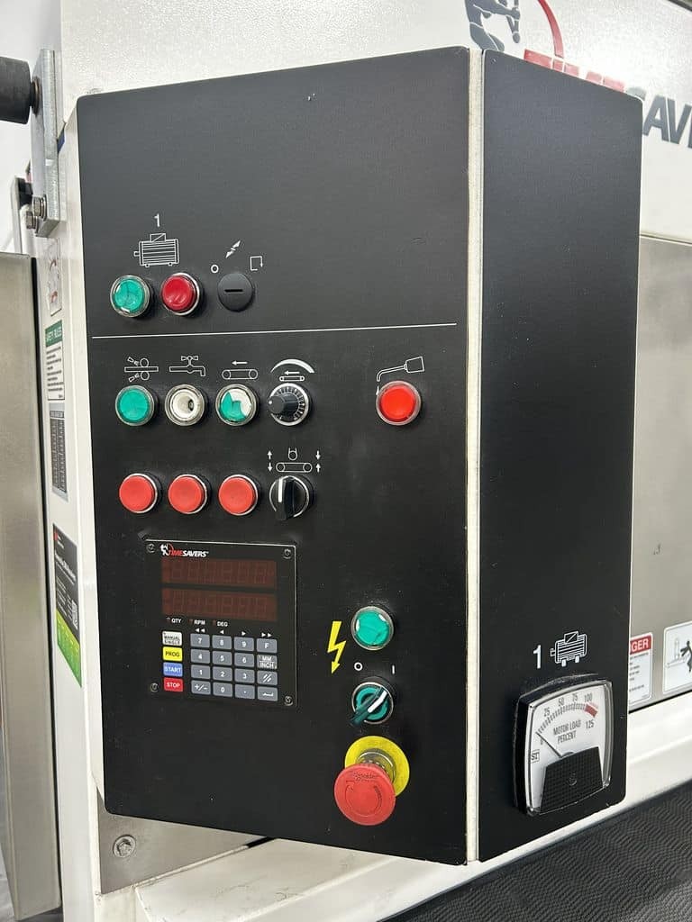 Timesavers LYNX 37MWT-D-60 37″ Wet Wide Belt Finishing / Deburring Machine (2…