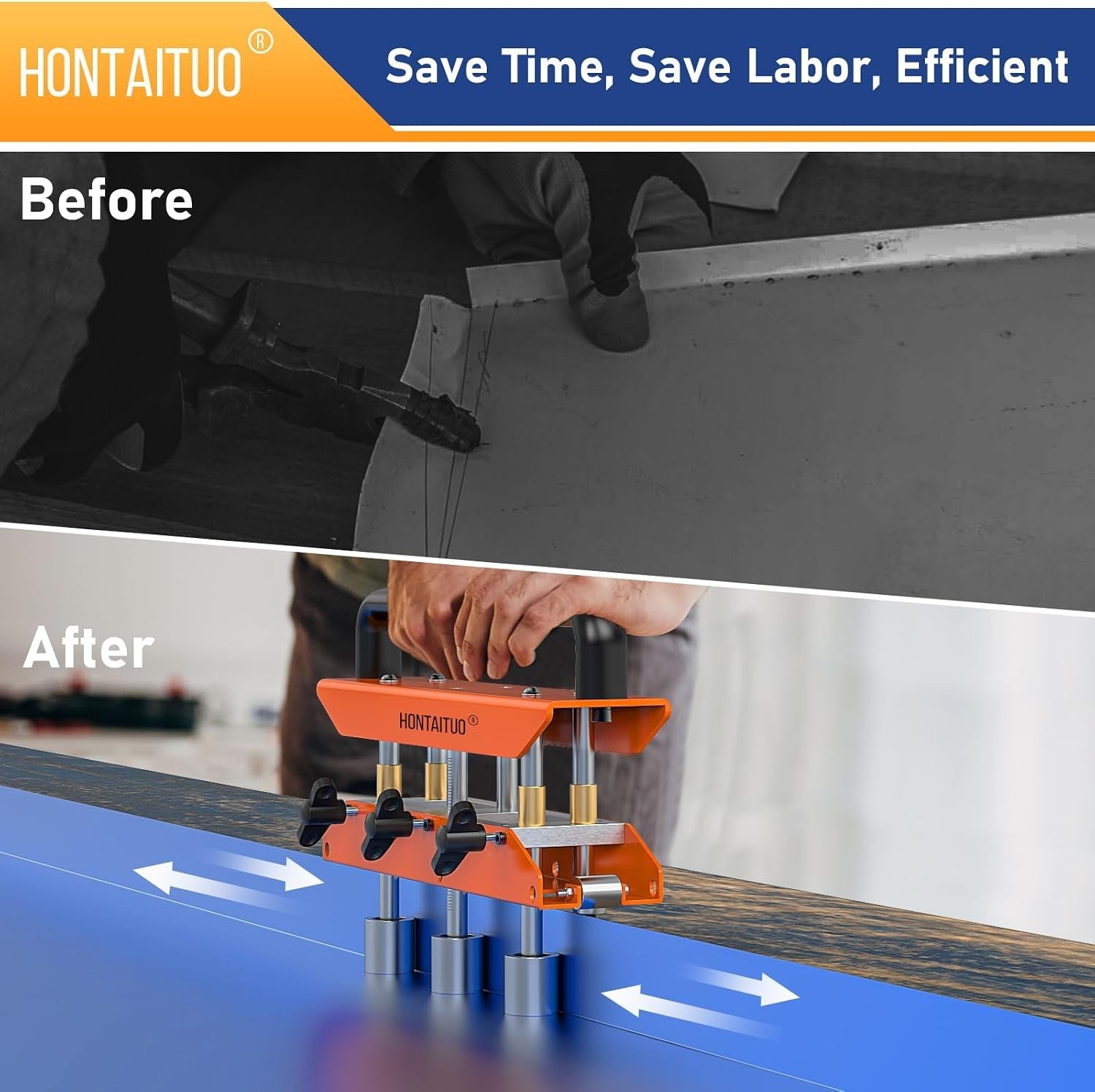 Heavy-Duty Metal Bender with Accurate Depth Gauge – 29 to 22 Gauge Compatibility