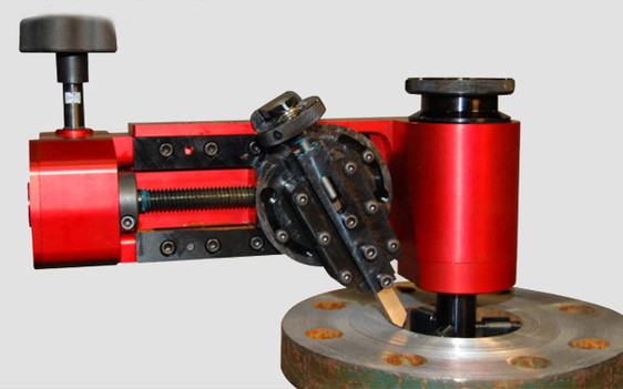 Manual Flange facer,super light hand powered quick facer for flange/ pipe repair