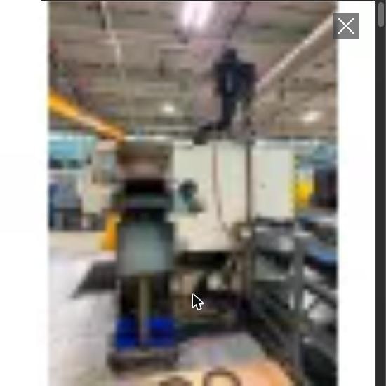 2001 Okuma LB35 II M Heavy-Duty CNC Lathe Royal Filtermist Chip Conveyor