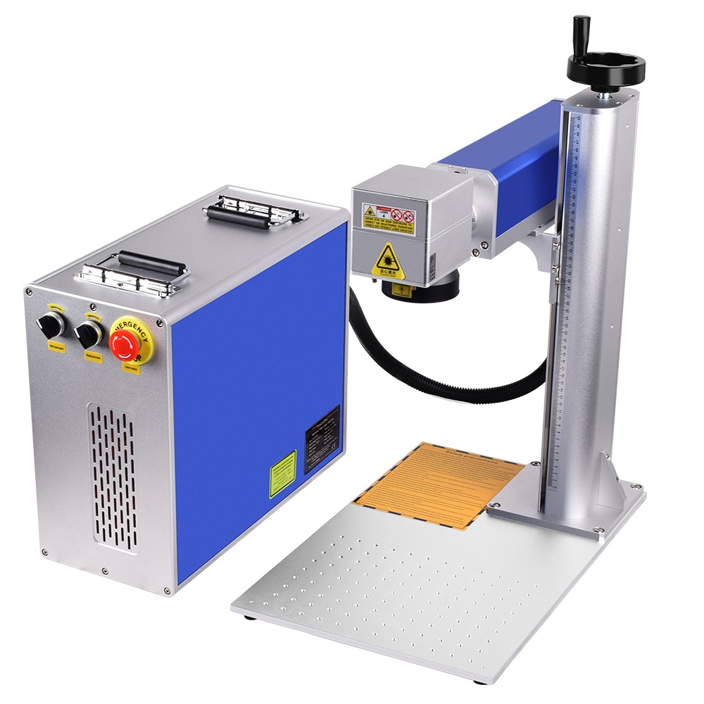 Scotle 60W JPT M7 Fiber Laser Marking Engraver Machine Metal Steel Color Marker