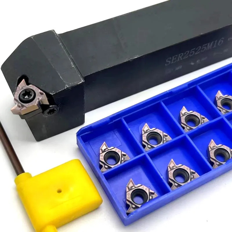 SER1212H16 Thread Turning Tool Holder for 16ER AG60 Inserts External CNC Lathe