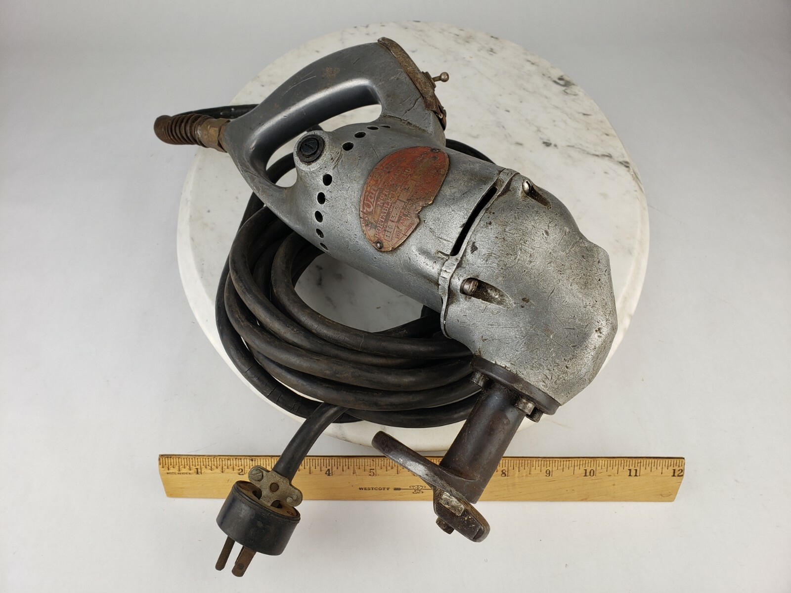 Vintage Van Dorn Sheet Metal Shear Nibbler 16 Gauge Metal Cutters Black & Decker