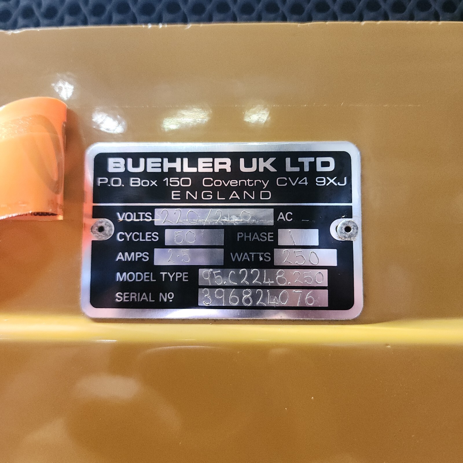 Buehler Metaserve Grinder Polisher 120V 95C 2248 250 READ DESCRIPTION