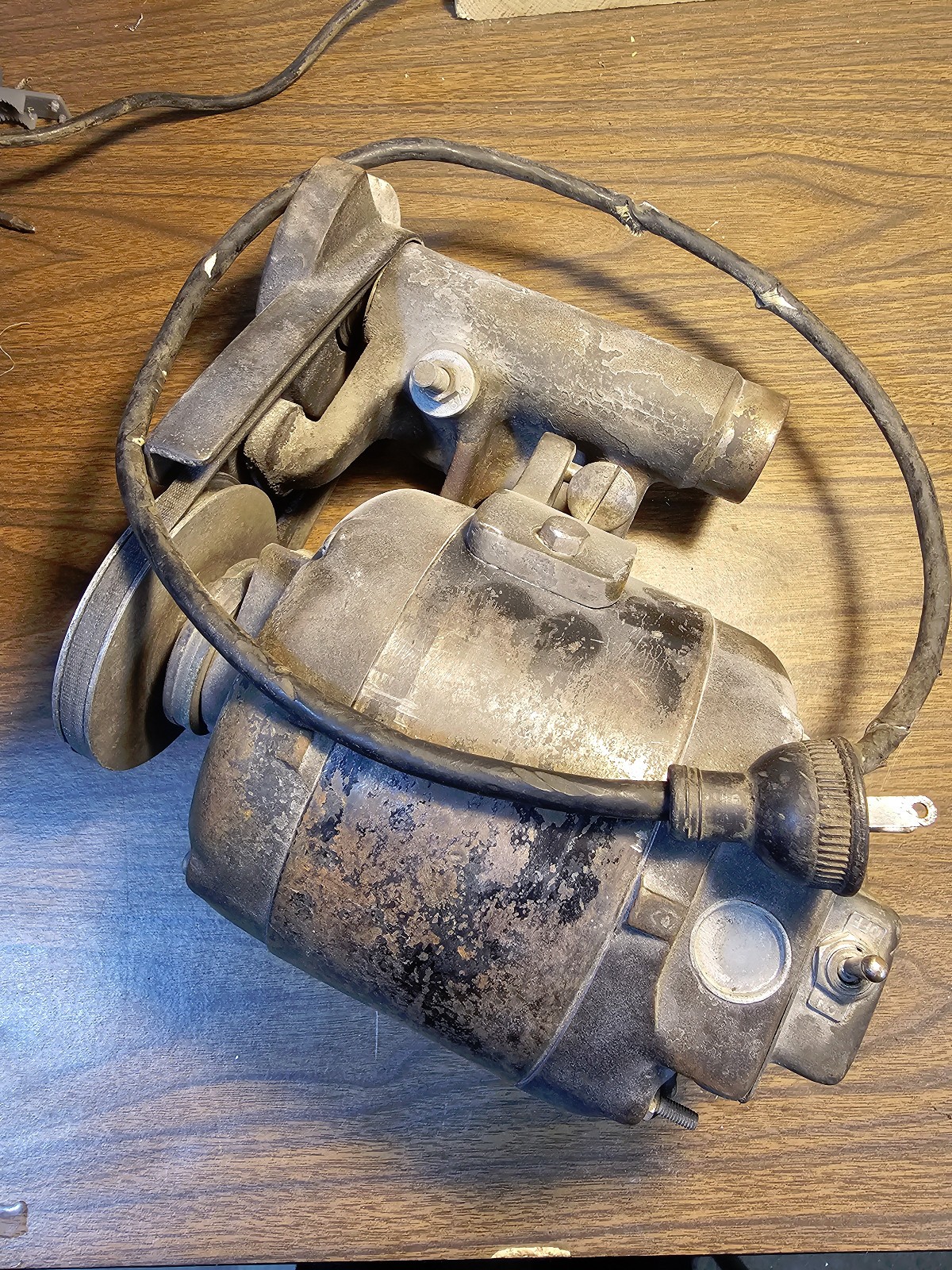 Vintage South Bend CE301B Tool Post Grinder – GE 1/4 HP – Tested & Working
