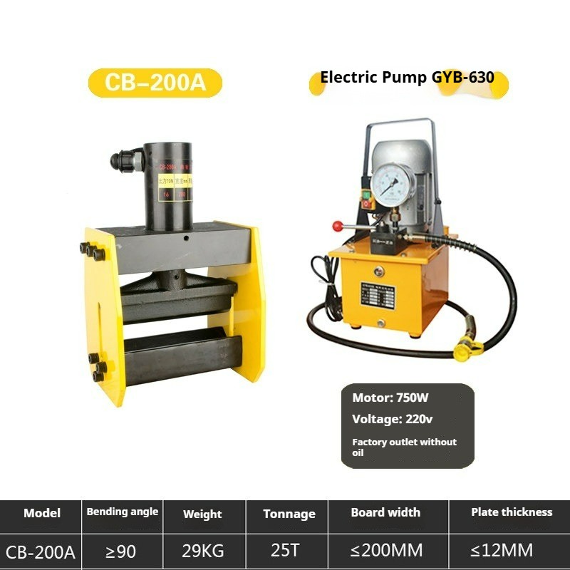 Split-type Copper Bar and Flat Iron Bending Machine for Pipe Bending Machines