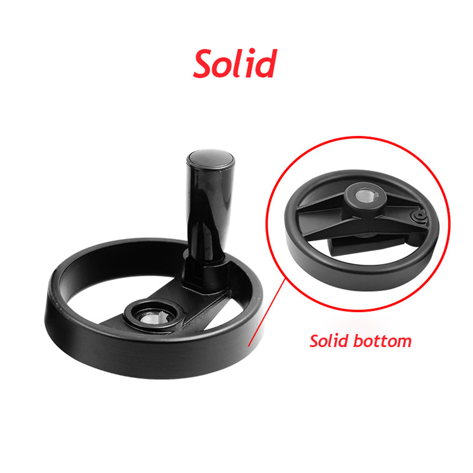 Foldable Handle Lathe Milling 100mm – 200mm Lathes Machine Black Handle Wheel