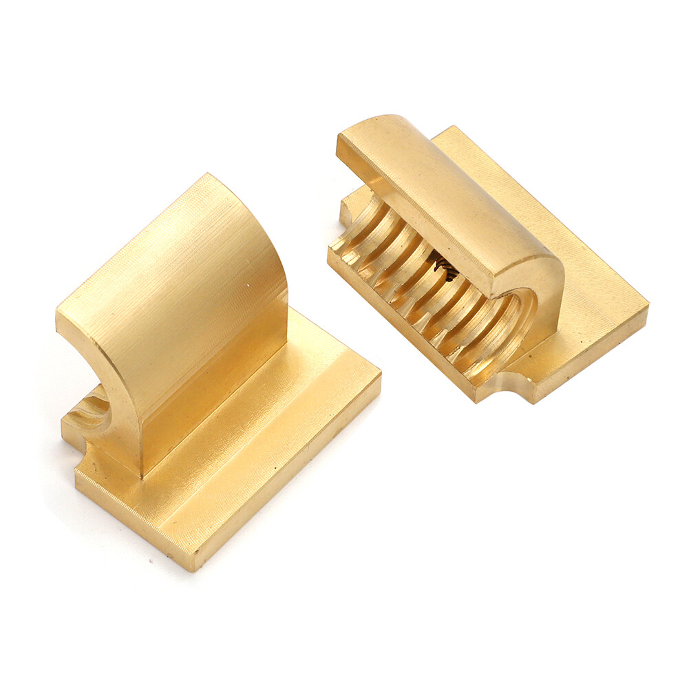 2* Brass Nut For Atlas / Craftsman 10F-12 10″ & 12″ Lathe Half Nuts / Split Nut
