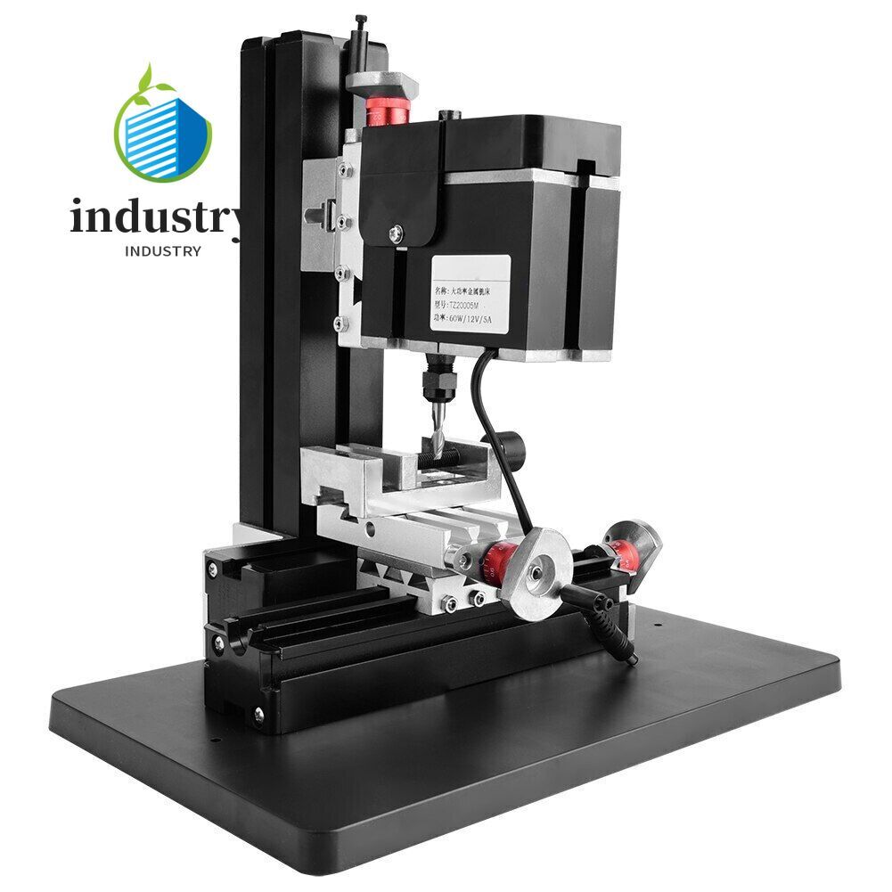 60W 12000RPM Mini Metal Lathe DIY Miniature Milling Machine Miller 100-240V mesa
