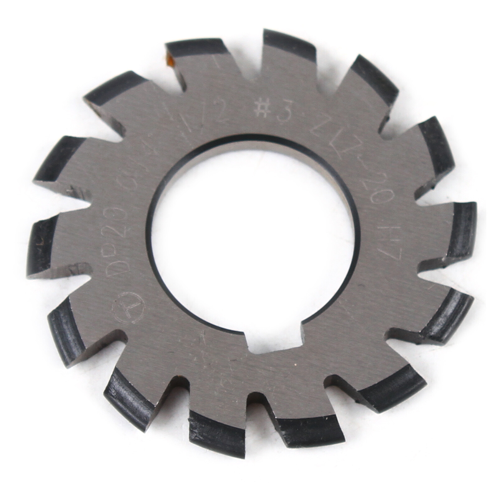 8Pcs Involute Gear Cutter DP20 DP12 PA14-1/2 HSS 8H Set 14.5° Tool Dia 55mm