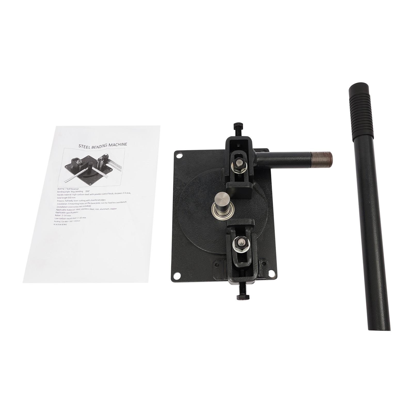 Manual Rebar Bender,Metal Rod Bar Bender,Manual Rebar Bending Machine for Steel