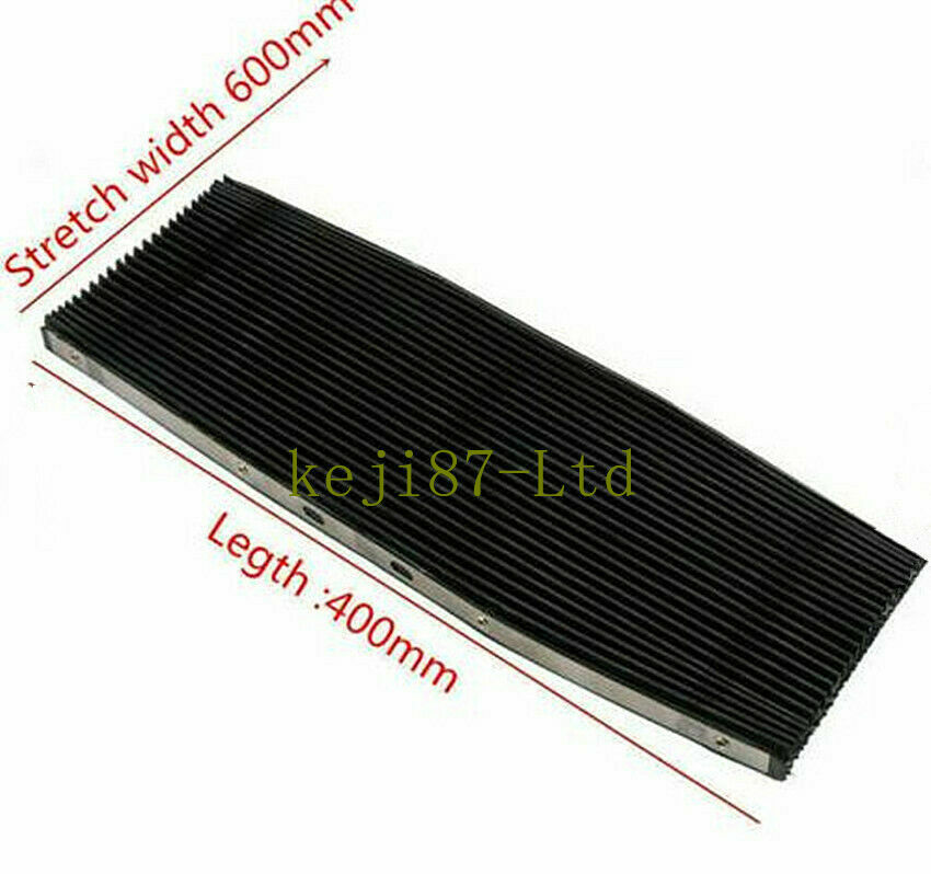 Bridgeport Milling Machine Accordion Type Retractable Way Rubber Cover 400*600mm