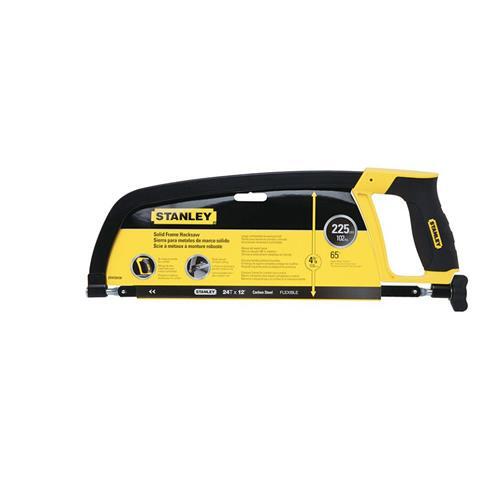 STANLEY 12″ 300mm Hacksaw, 24TPI, Steel Frame, Rubber Grip Saw – STASTHT20139L