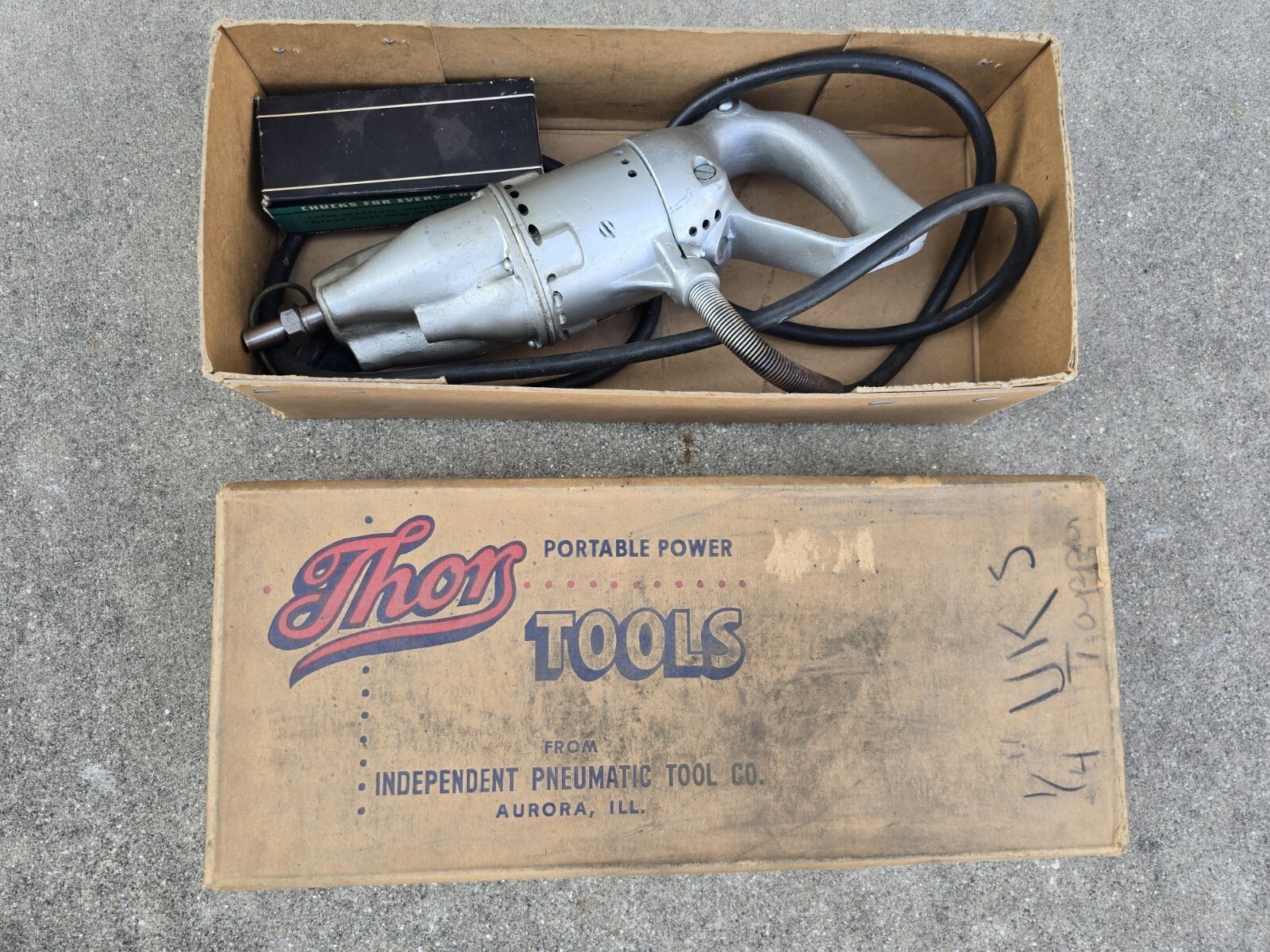 Vintage NOS Thor Tools 1/4″ Portable Tapper NEW in Box